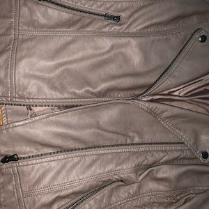 American rag leather jacket